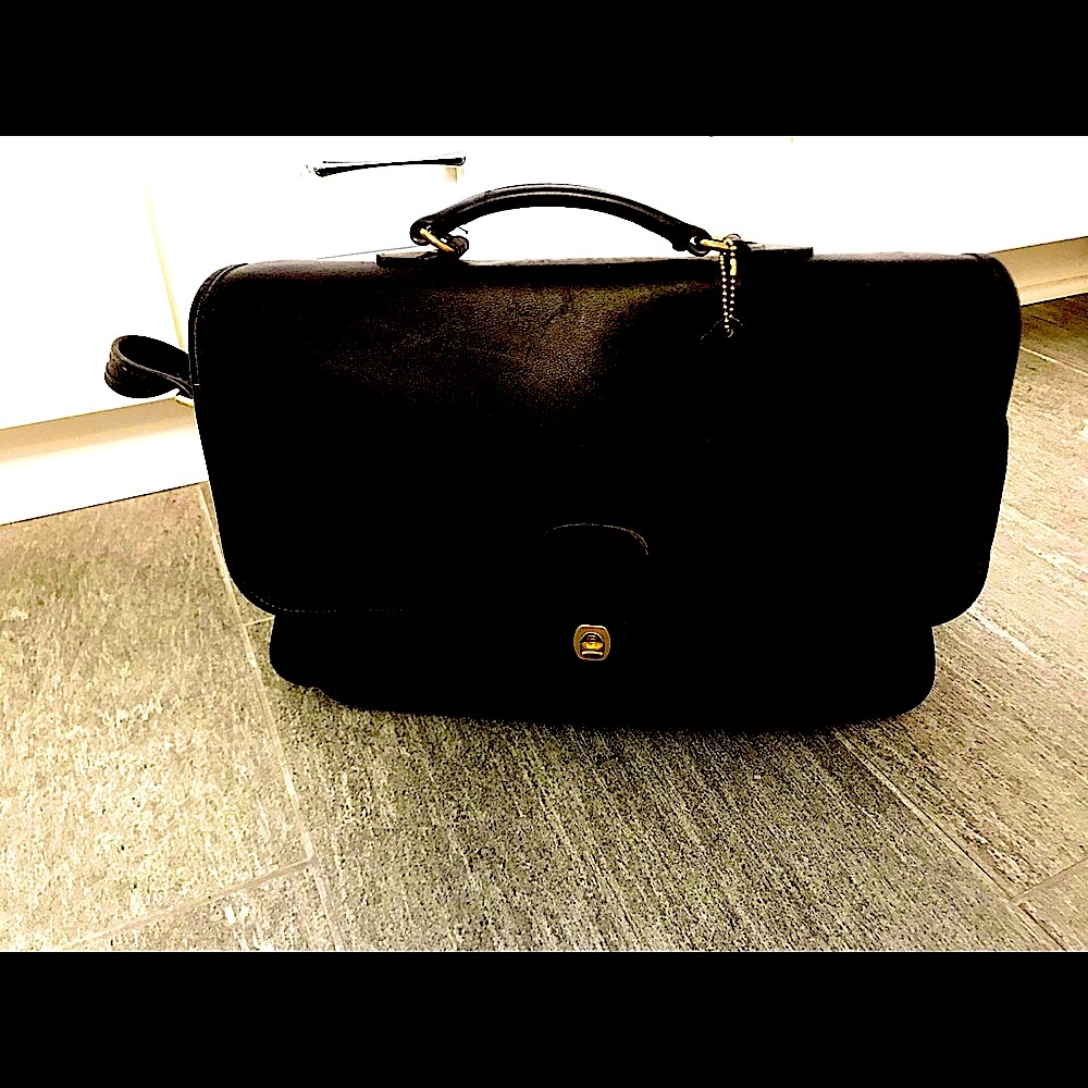 Coach Metropolitan Laptop Messenger Bag 16x10x4”